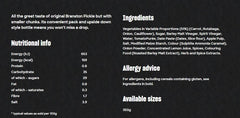Sandwich being assembled with Branston squeeze pickle, Branston enhances flavour balance
