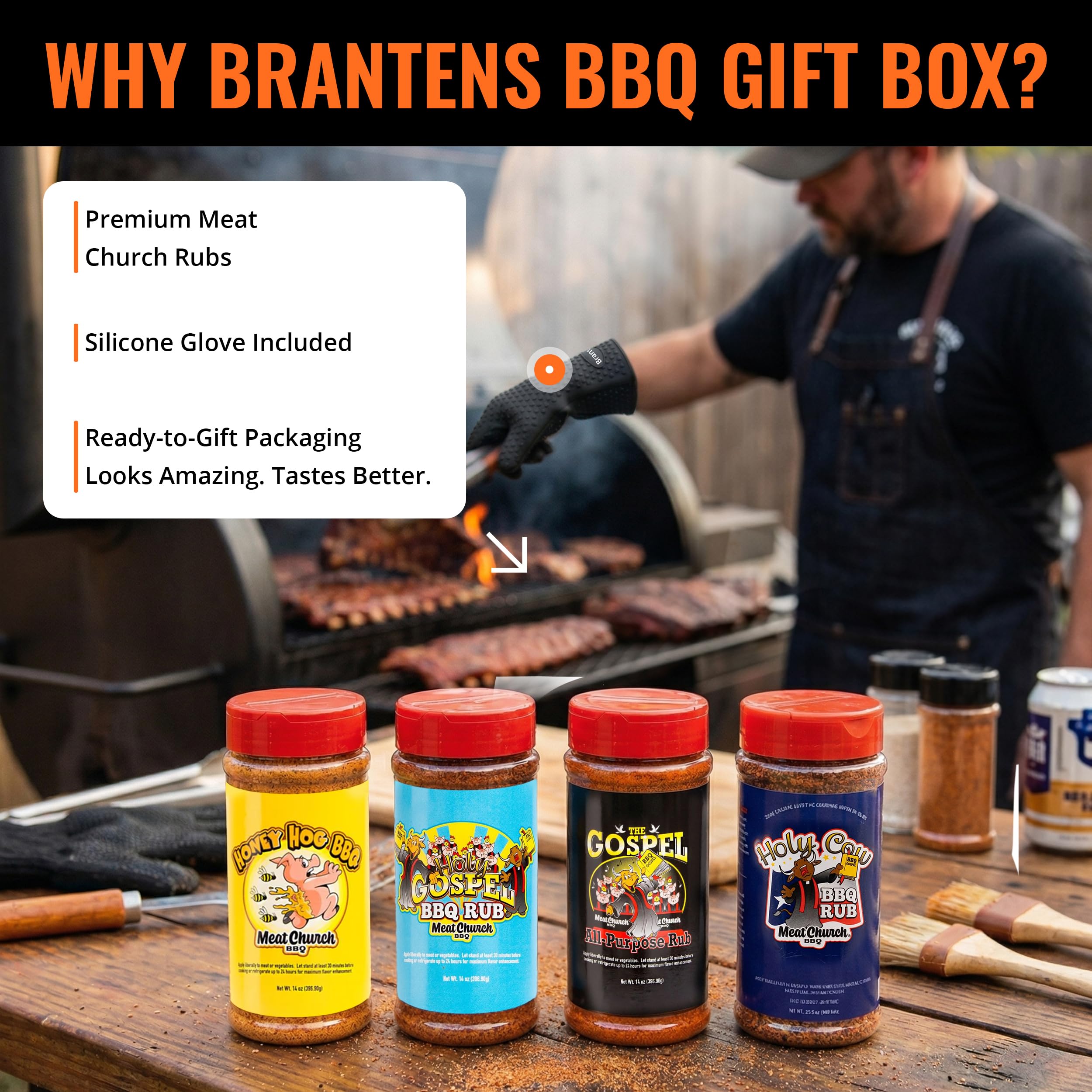 Cooked steak sprinkled with Brantens seasoning demonstrating flavor enhancement