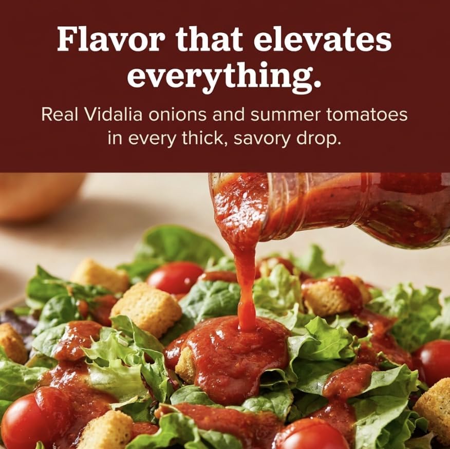 Braswell's dressed summer salad plated to emphasize bright, fresh flavor