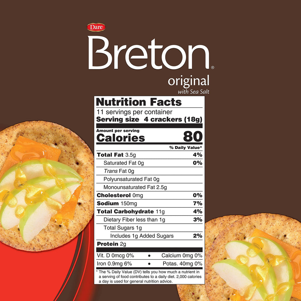 Breton close-up of cracker texture highlighting thin crispness for better topping support