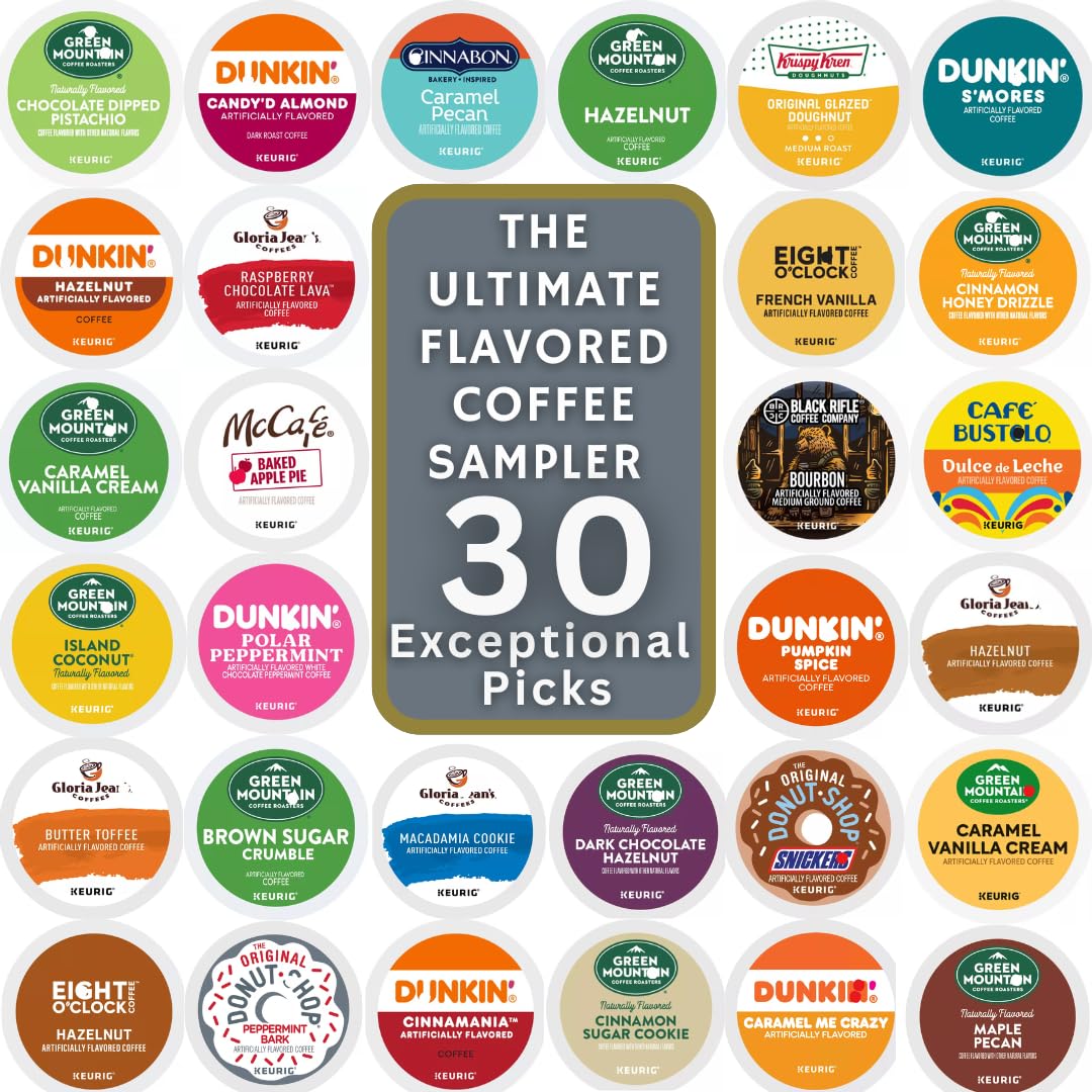 BREWANA front-of-box display showing the 30-pod variety pack and giftable packaging benefit