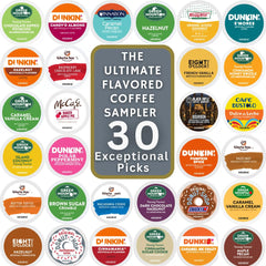 BREWANA front-of-box display showing the 30-pod variety pack and giftable packaging benefit