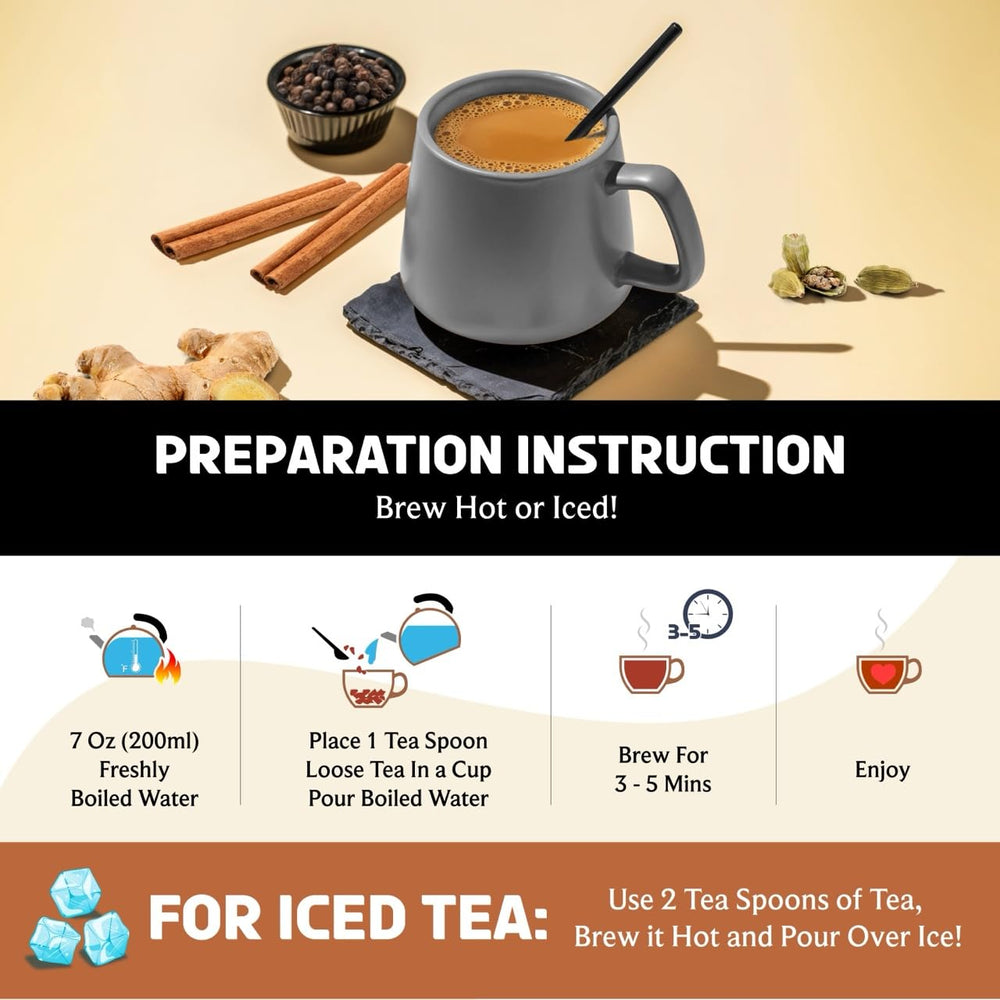 BREWIX tea beside measuring scale showing portion control benefit