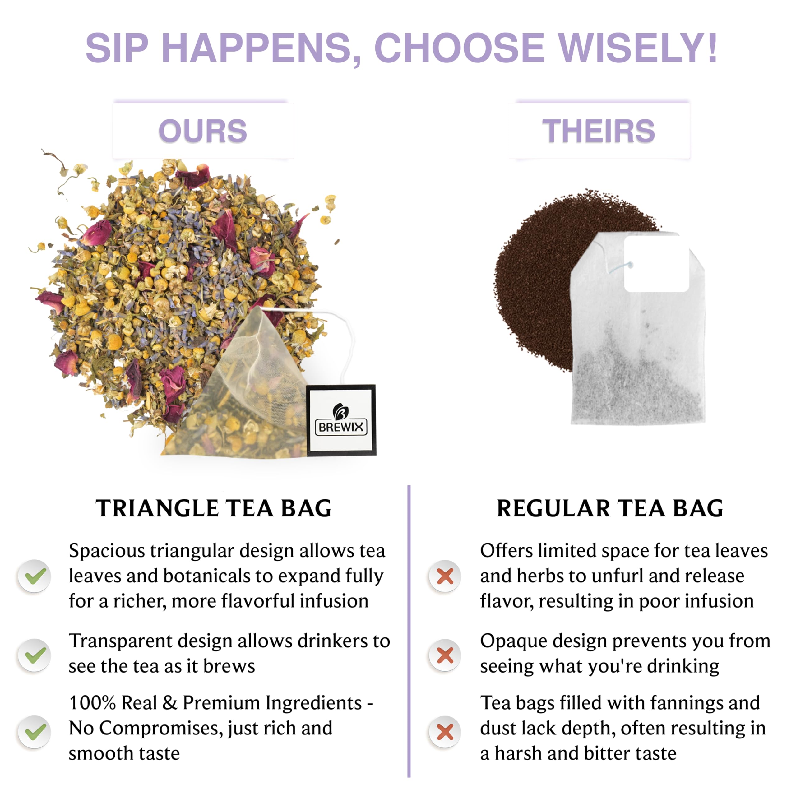 BREWIX teapot pouring tea into cup to illustrate serving and aroma release