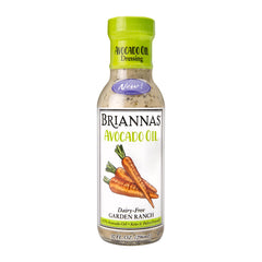 BRIANNAS front packaging showing 10 oz bottle and clear branding with clean design