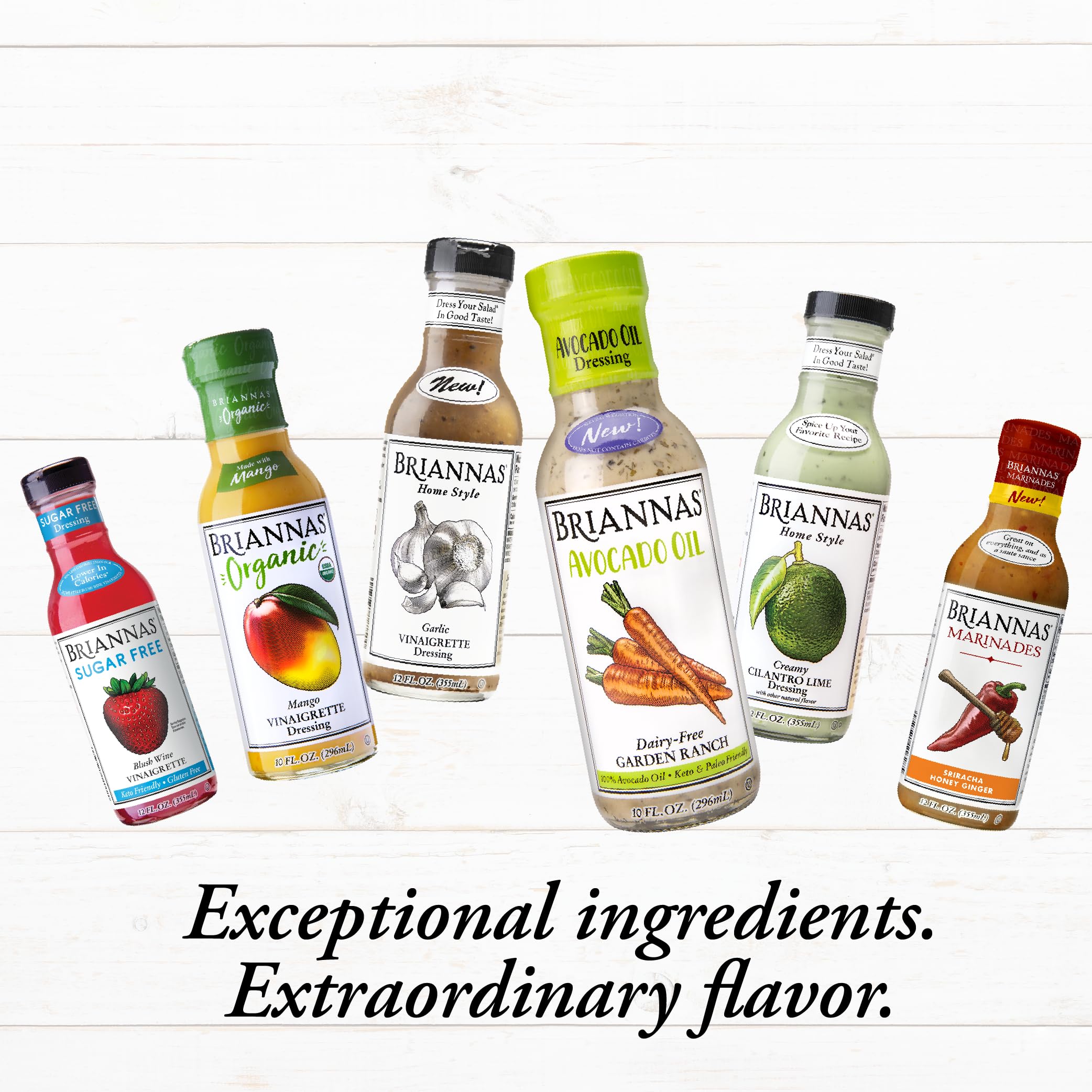 BRIANNAS used as a marinade on chicken showing savory glaze and tenderness