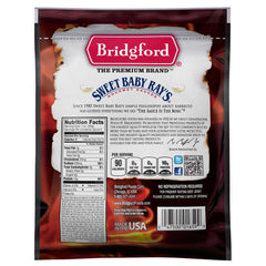 bridgford close-up of jerky strips highlighting tender texture and smoky flavor