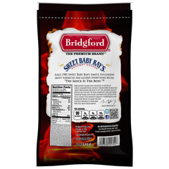 Bridgford close-up of teriyaki jerky texture highlighting savory seasoning and chew
