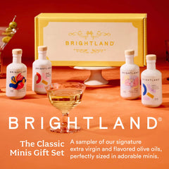 Brightland close-up labels showcasing bottle design and flavor cues for easy selection