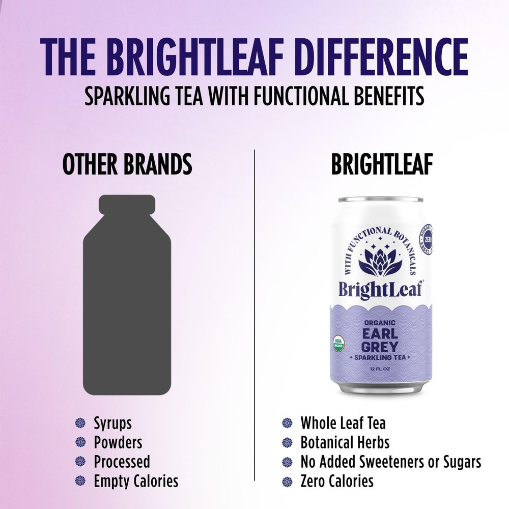 BrightLeaf can held in hand for scale to show portable, on-the-go benefit