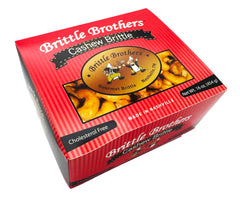 Brittle Brothers front box view showing gift-ready packaging and premium appeal