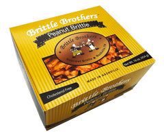 Brittle Brothers front box showing premium gift packaging and brand