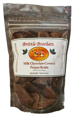 Brittle Brothers front packaging 5oz bag showcasing gourmet gift quality