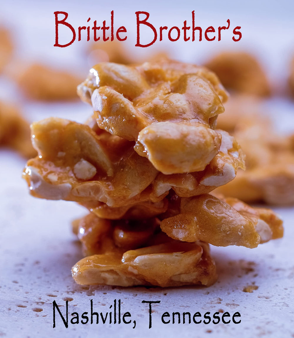 Brittle Brothers pieces arranged on plate for sharing and presentation