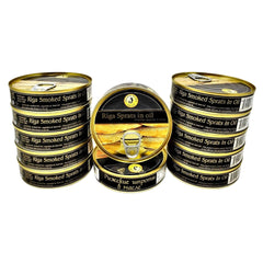 Brivais Vilnis front tin view showing label and size, highlighting authentic Latvian origin