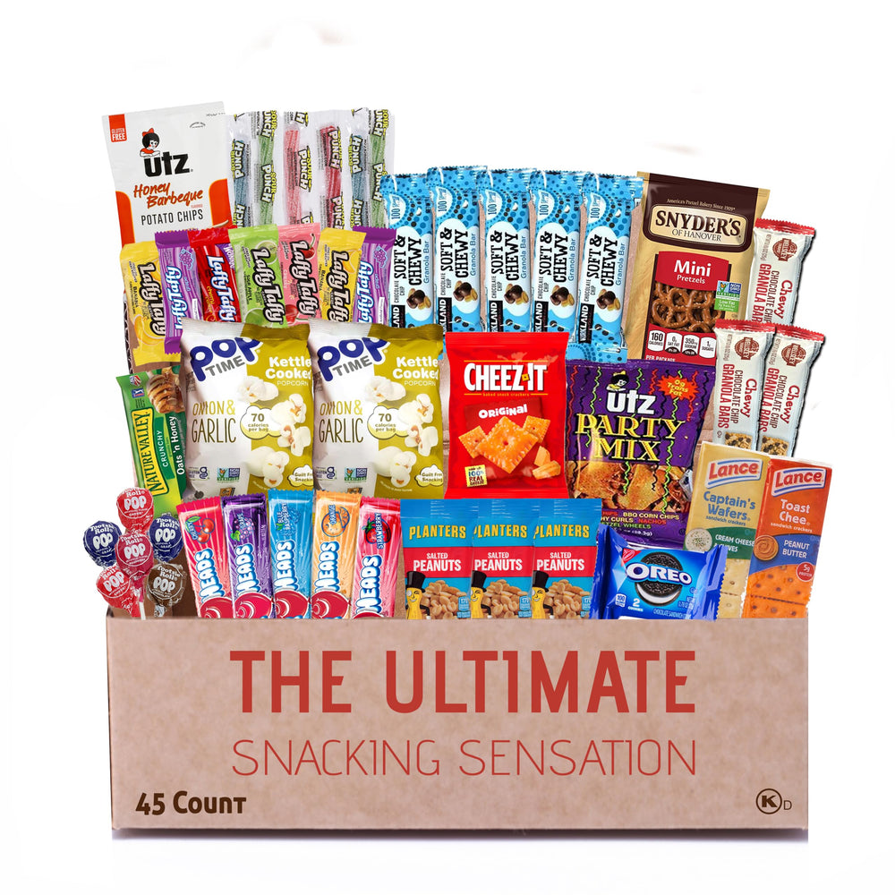 Broadway Basketeers front-of-box showing brand and variety — ideal gift presentation