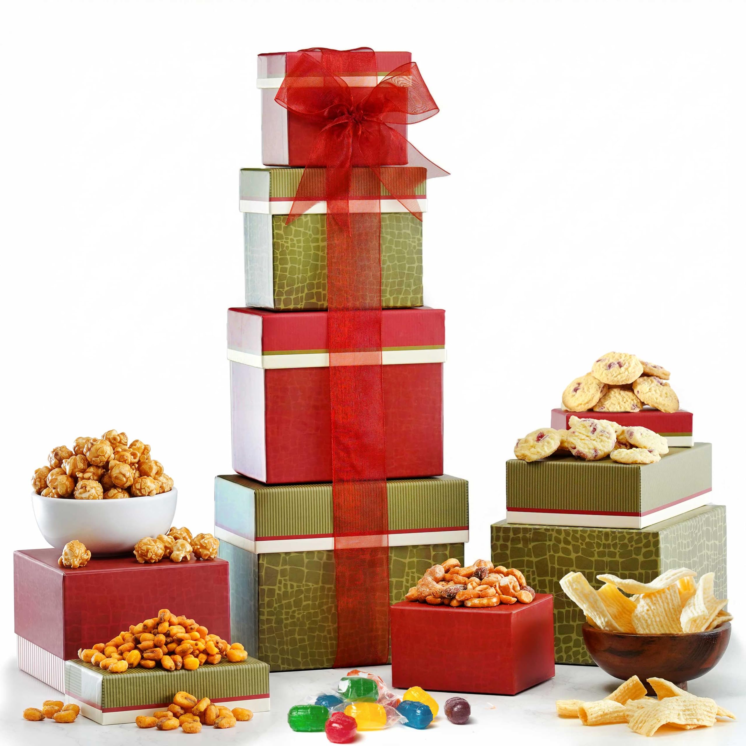 Broadway Basketeers front packaging showing premium gift appeal and easy gifting