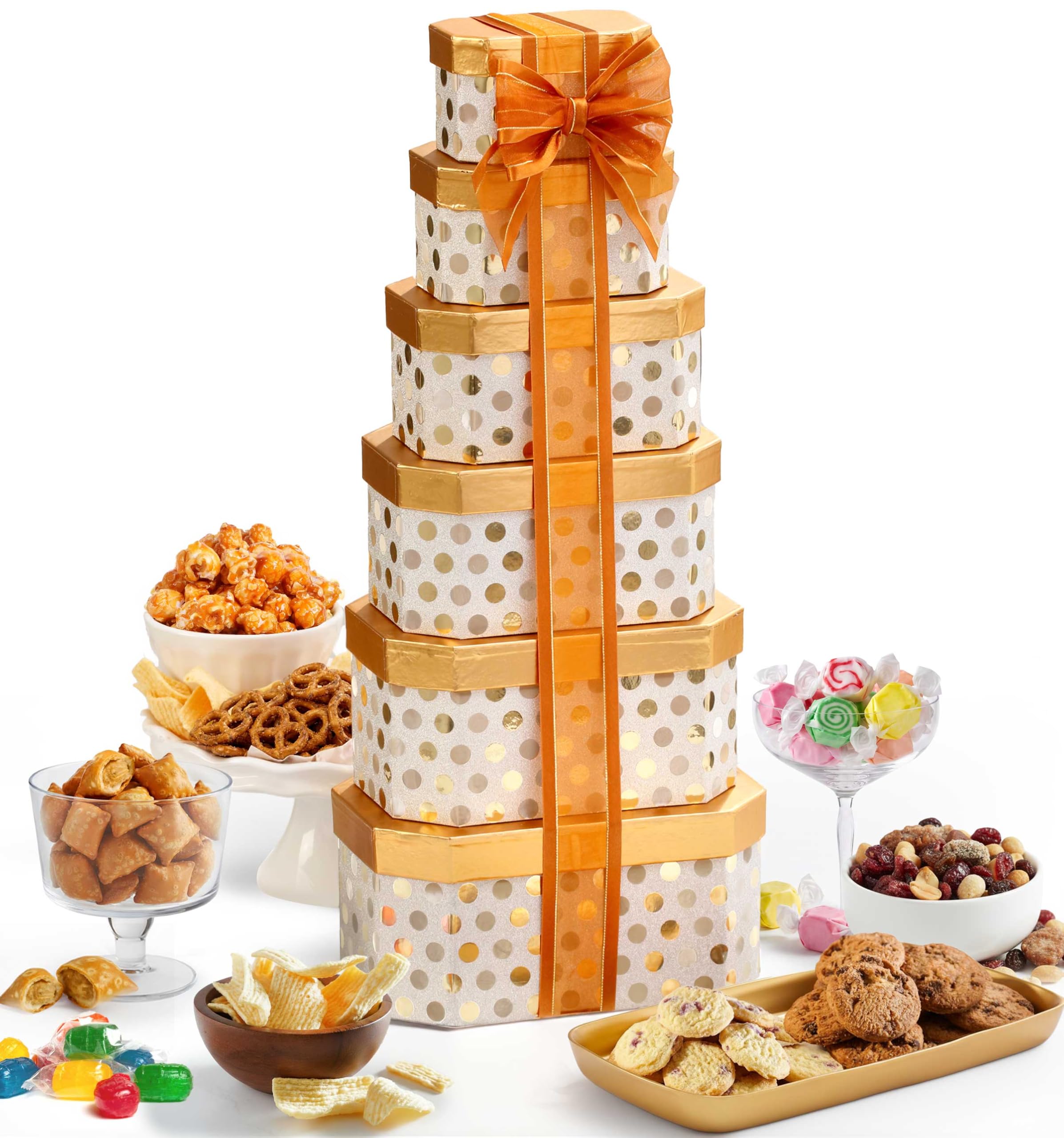 Broadway Basketeers front packaging showing stacked boxes and premium presentation