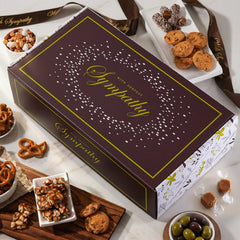 Broadway Basketeers Lindt truffles closeup highlighting premium chocolate comfort for grieving recipients