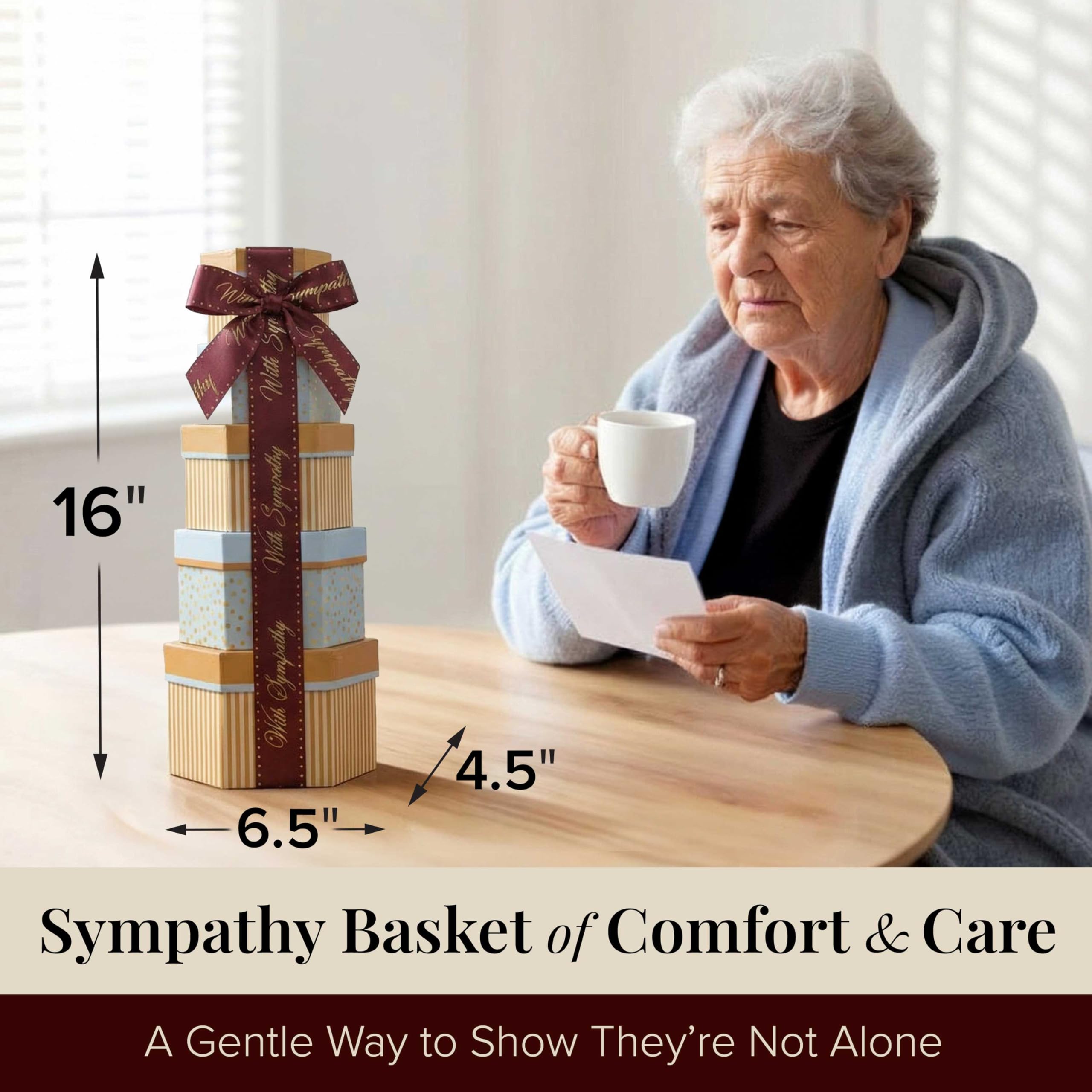 Broadway Basketeers open top showing individually wrapped boxes, easy-to-share selection