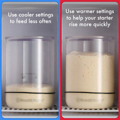 Brod & Taylor bundle interior with temperature display for steady fermentation