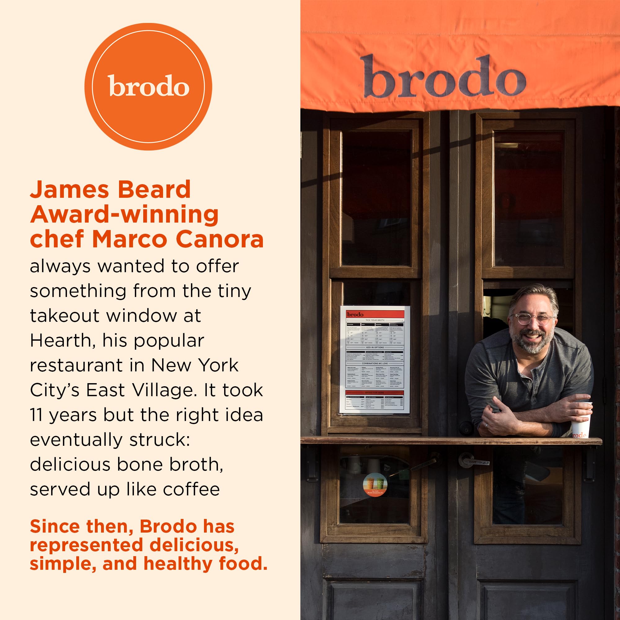 Brodo in a kitchen breakfast scene for versatile morning nourishment
