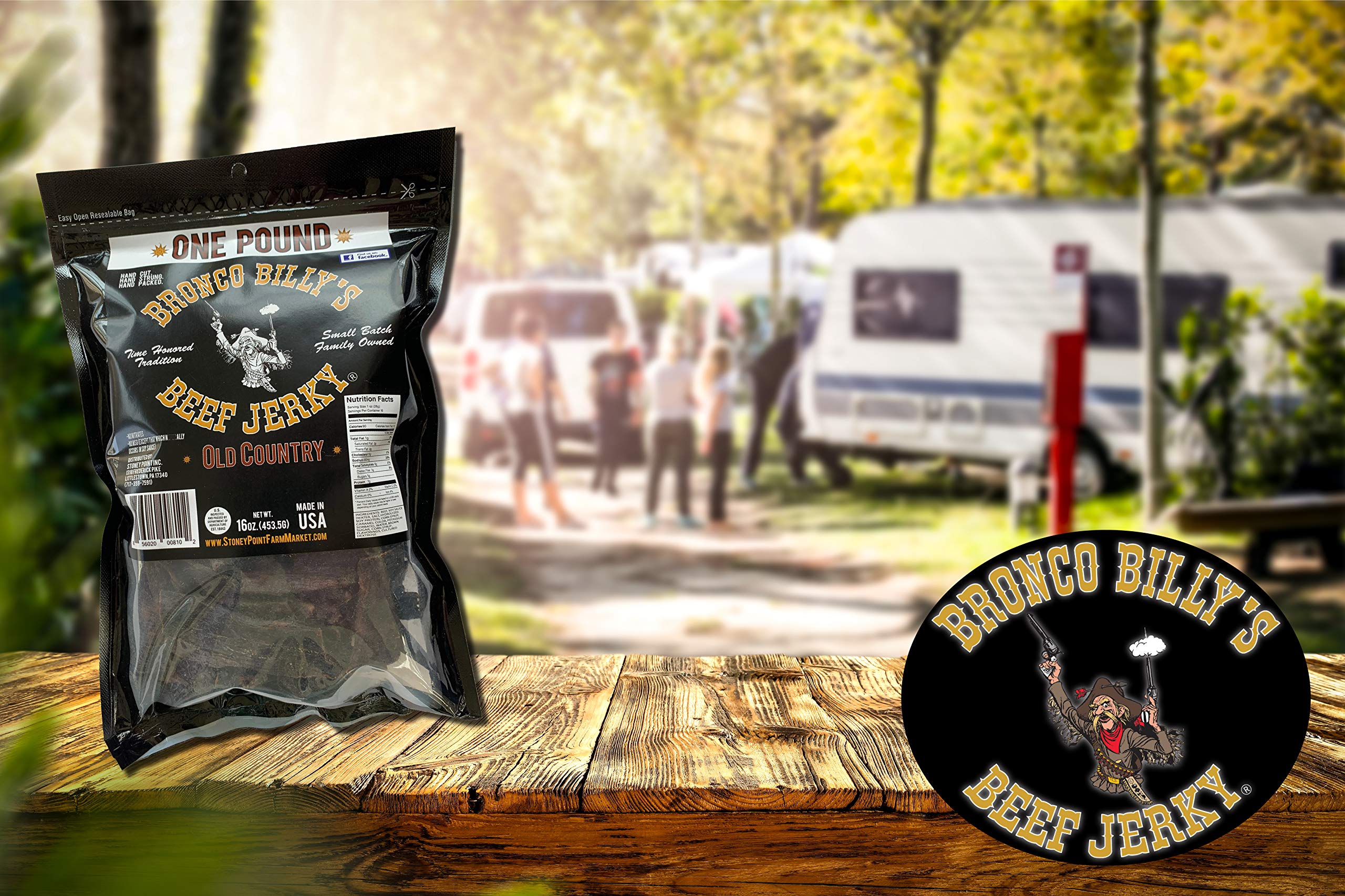 Bronco Billy's hickory woodchips conveying smoked flavor notes