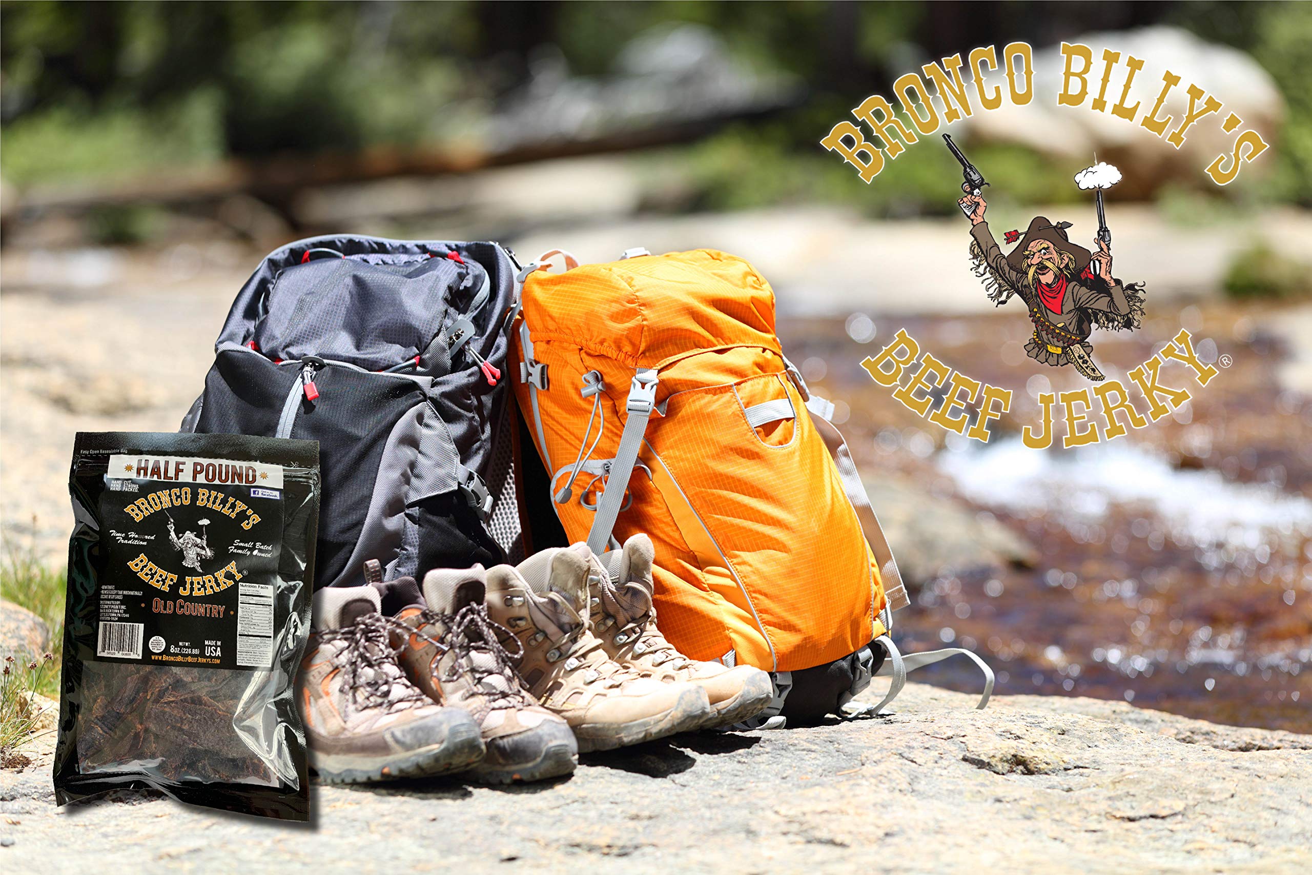 Bronco Billy's ingredients label highlighting simple, no-nitrate formulation