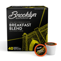Brooklyn Beans front packaging showing 40-count and quick convenience