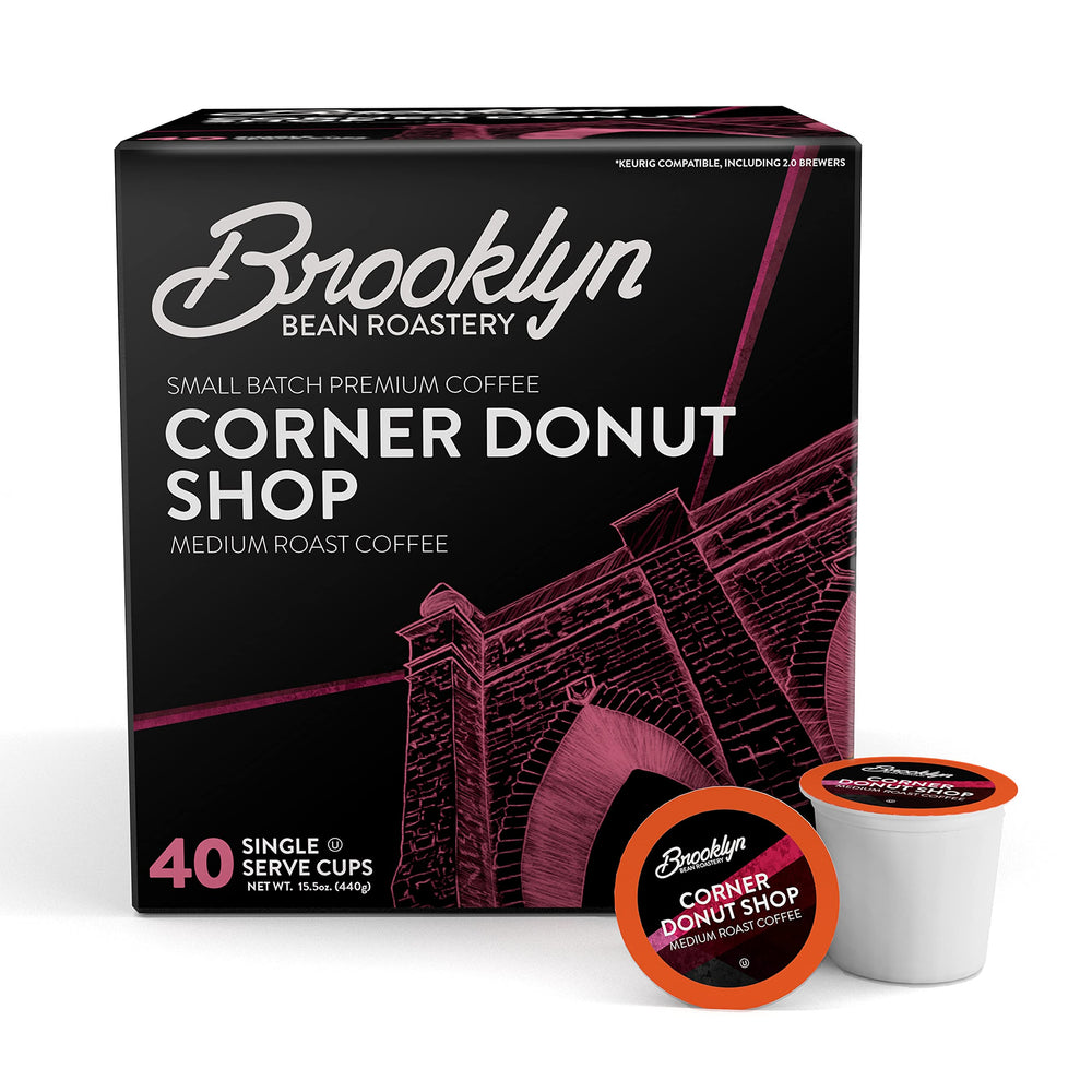 Brooklyn Beans front packaging showing 40-count box and product name benefit convenience