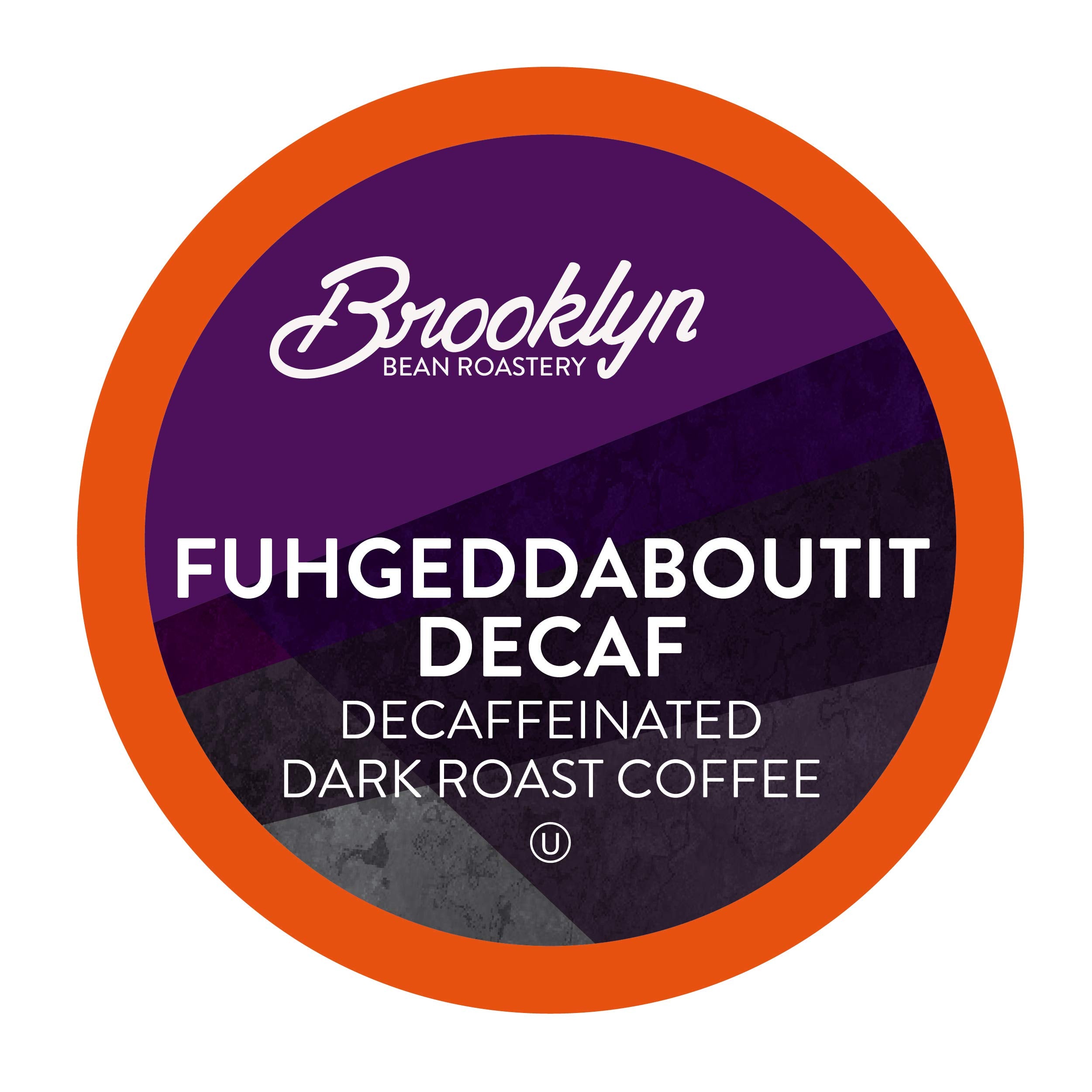 Brooklyn Beans front packaging showing bold decaf label and 40-count convenience
