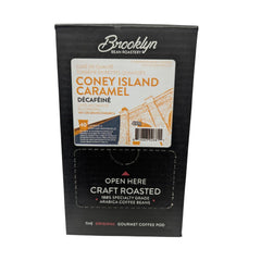 Brooklyn Beans pod close-up showing pod texture and consistent single-serve brewing
