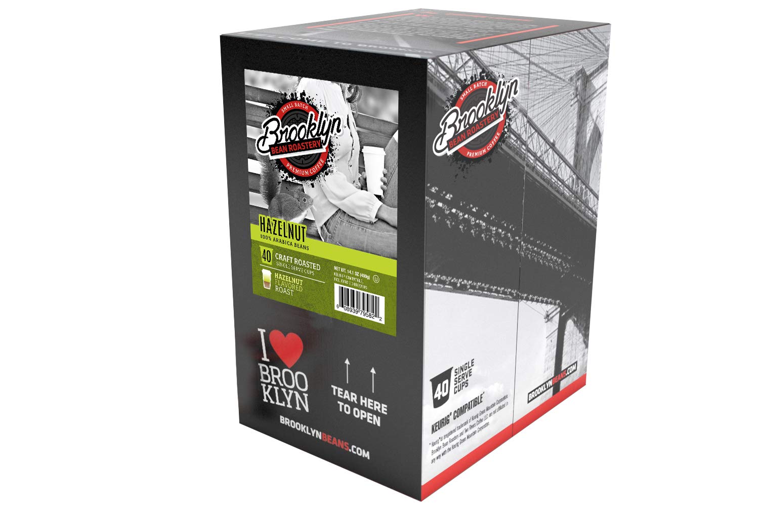 Brooklyn Beans pod side profile demonstrating sturdy seal for fresh flavor