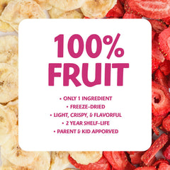 Brothers All Natural fruit crisps in a lunchbox, portable healthy snack for kids