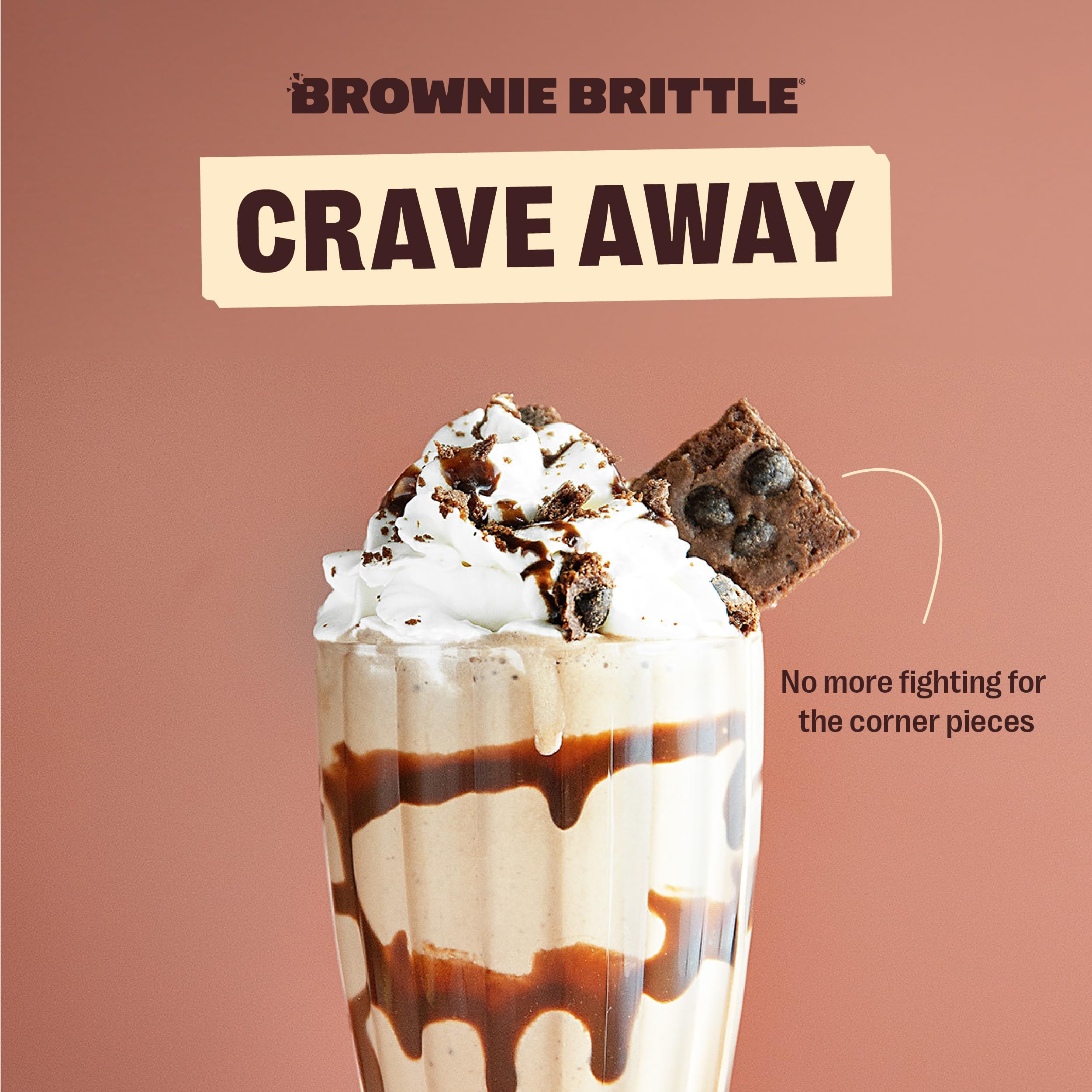 Party bowl of Brownie Brittle ready to share for gatherings and snacking