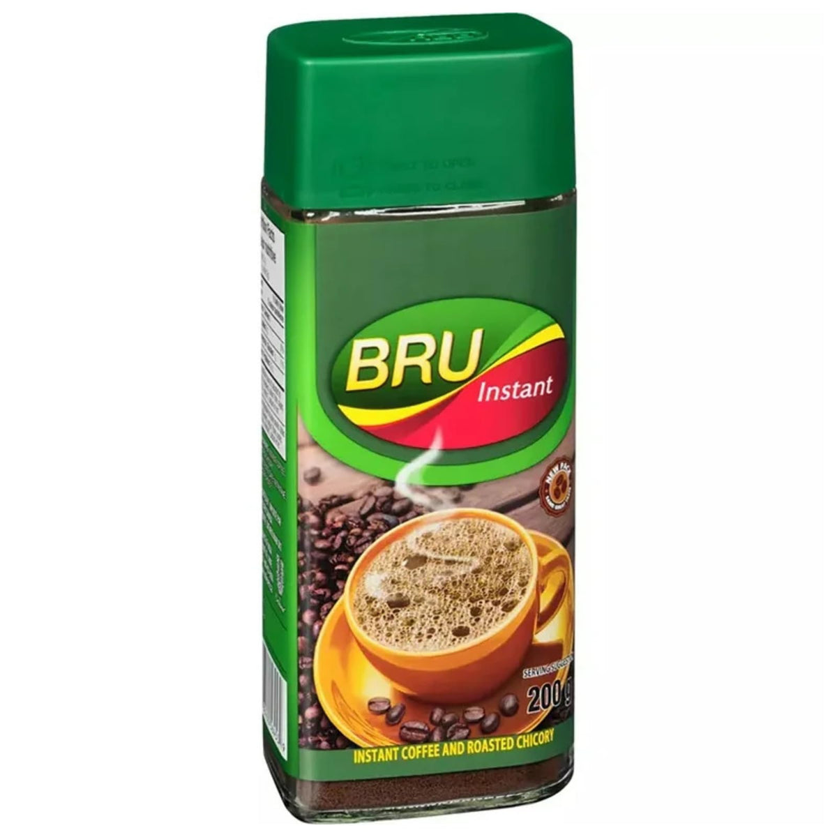 bru front packaging 7oz showing product and aroma appeal