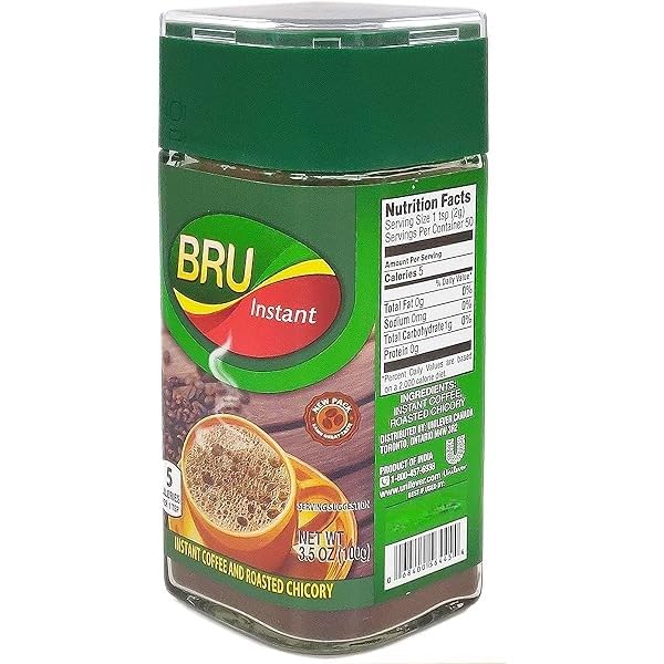 bru granules close-up texture highlighting instant solubility benefit