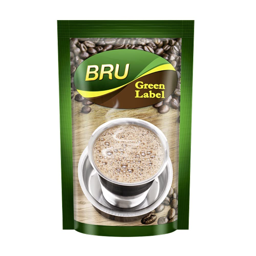 bru front packaging showing 17.6oz size and bold branding for pantry convenience