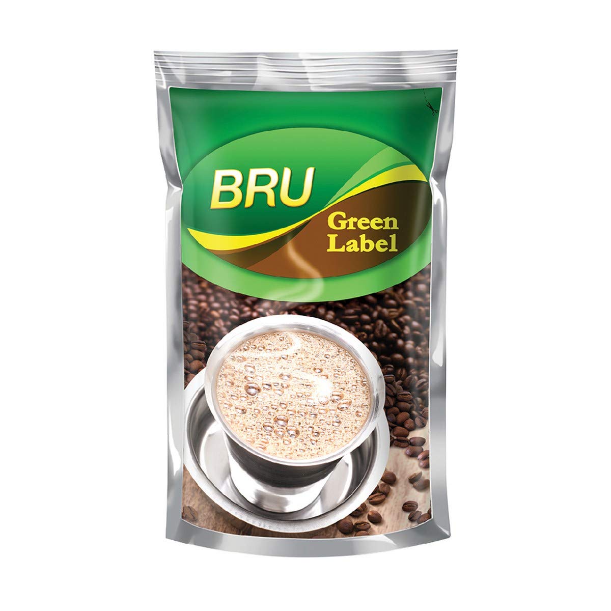 bru coffee served with milk demonstrating creamy texture and balanced flavor