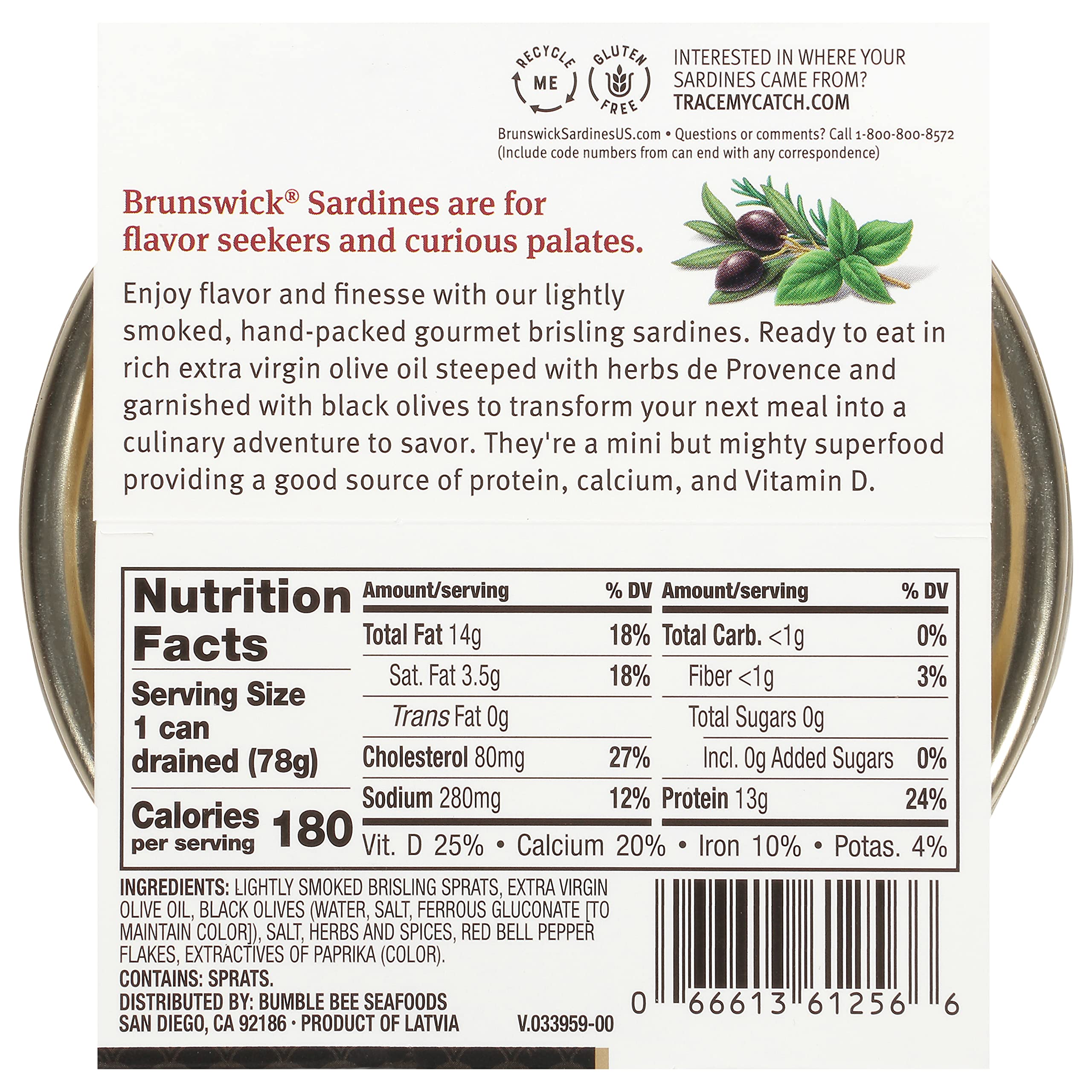 Brunswick sardines on toast in lifestyle setting for fast, protein-packed snack