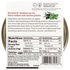 Brunswick sardines on toast in lifestyle setting for fast, protein-packed snack