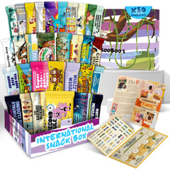 Bubsooboo's Wild Snacks front of box showing colorful gift-ready design