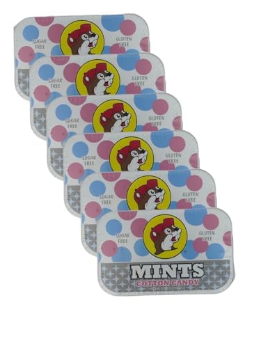 Buc-ee's front tin packaging showing brand and flavor, portable freshness