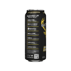 Bucked Up twelve-pack case neatly arranged to show convenience and ready-to-stock benefit