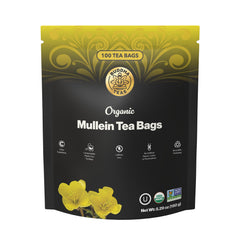Buddha Teas front packaging showing 100 tea bags and product name