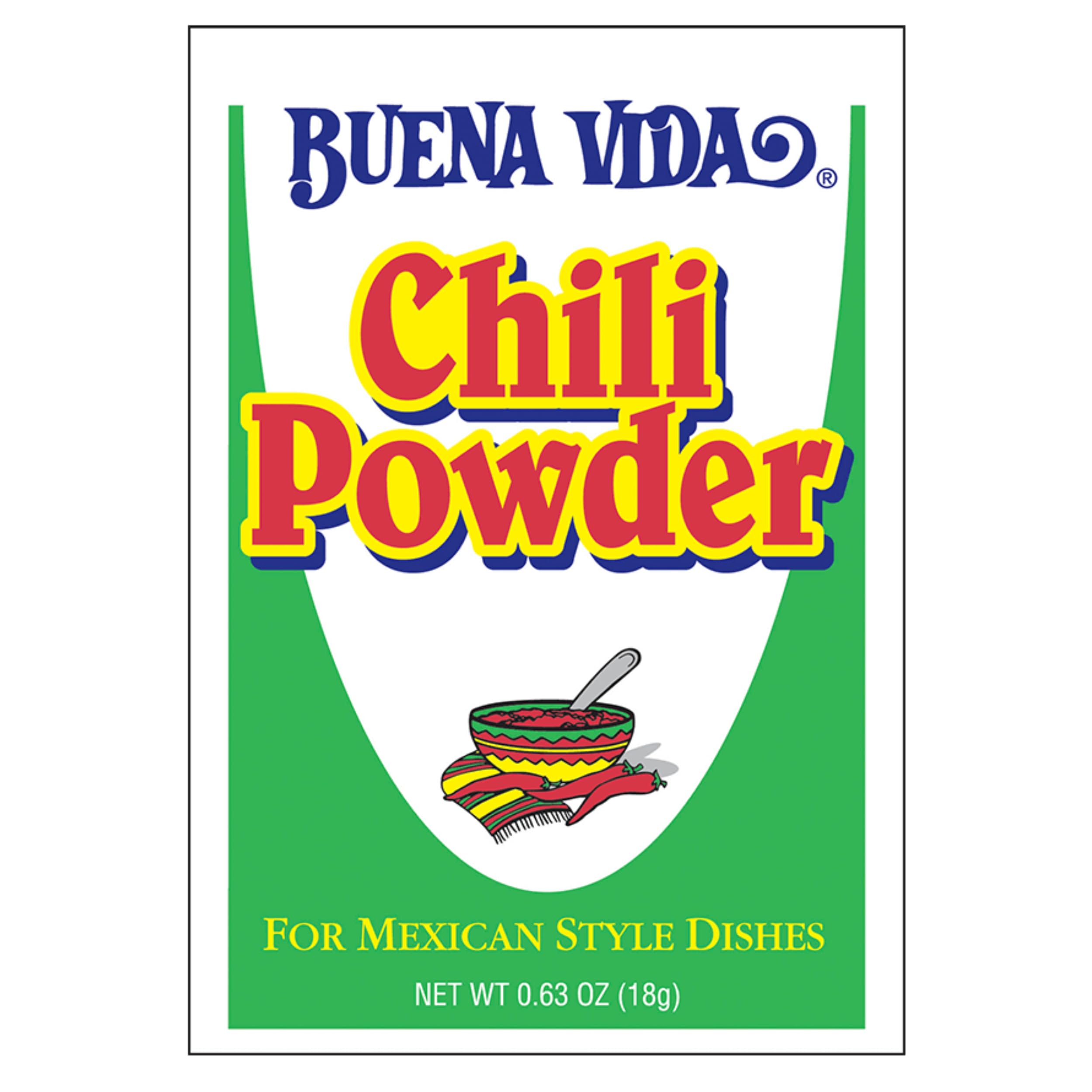 Buena Vida front packet showing brand and packet size benefits freshness