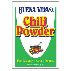 Buena Vida front packet showing brand and packet size benefits freshness