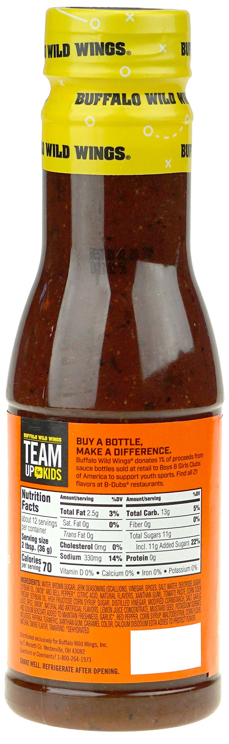 Buffalo Wild Wings dry rub close-up in jar, coarse texture for creating flavorful crust and bark