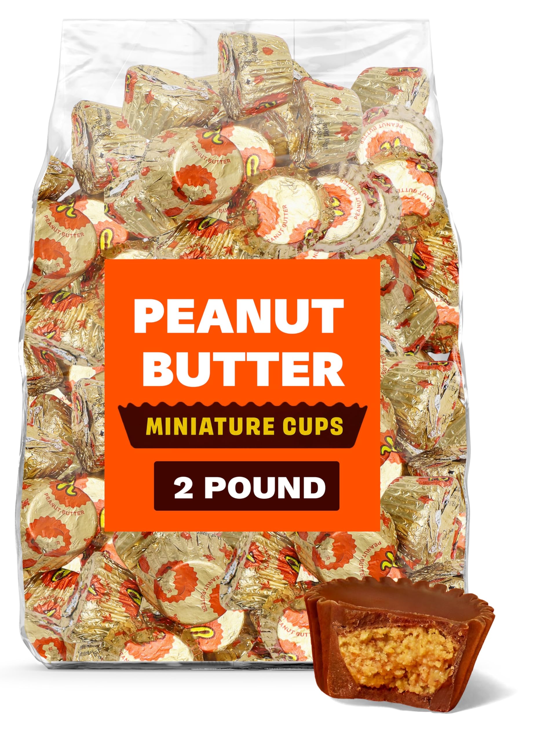 Buha Sweets front packaging showing bulk two-pound bag and branding, convenient storage