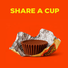 Buha Sweets individually wrapped mini cups fanned out, emphasizes hygienic easy serving
